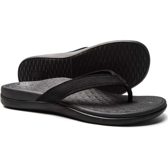 LLSOARSS Plantar Fasciitis Feet Sandal with Arch Support - Best Orthotic flip - Picture 1 of 7